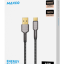 Usb Кабель-зарядка Type-C Maxco MTC-P01C 66W 1.5м черный