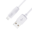 Usb Кабель-зарядка Lightning Hoco X1 Rapid 1м 2.1А силиконовый белый