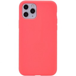 Чехол-накладка  i-Phone 12/12 Pro Silicone icase  №29 алая