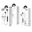 Bluetooth-гарнитура Hoco E1 BT4.1/50mAh/4ч черная