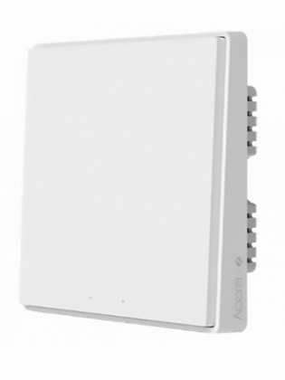Умный выключатель Aqara Smart Wall Switch D1 QBKG23LM белый