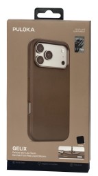 Накладка для i-Phone 17 Pro Puloka Gelix Magsafe черный