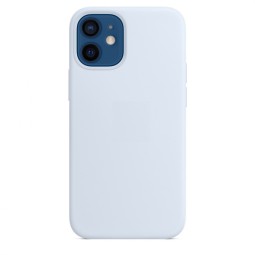 Чехол-накладка  i-Phone 12 mini Silicone icase  №09 белая