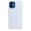 Чехол-накладка  i-Phone 12 mini Silicone icase  №09 белая
