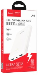 Powerbank Hoco J93 10000mAh 2USB белый