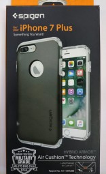 Чехол Spigen для i-Phone 7 Plus Hybrid Armor , стальной (043CS20697)