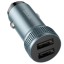 Автомобильное заряд. устр. Hoco Z49 2USB серое