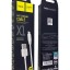 Usb Кабель-зарядка Lightning Hoco X1 Rapid 2.4A 2м силиконовый белый
