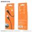 Usb Кабель-зарядка Micro Borofone BX30 Silicone 2.4A 1м силиконовый чёрный