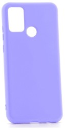 Накладка для Huawei Honor 9A Silicone cover сиреневая