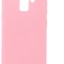 Накладка для Samsung Galaxy A5 2018/A8 2018 Silicone cover темно-синяя