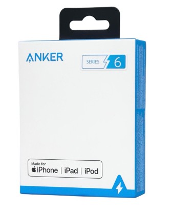 Usb Кабель-зарядка Type-C на Lightning  Anker 641 PowerLine III (A8662621) 20W 1м белый