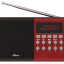Портативный радиоприемник Ritmix RPR-001 красный