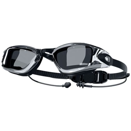 Детские очки для плавания с берушами Xiaomi Sportsoul YJ501L черные