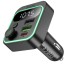 Автомобильное заряд. устр. Hoco E85 2USB/1C 38W + FM-трансмиттер черное