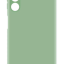 Накладка для Samsung Galaxy A24 4G Silicone cover зеленая