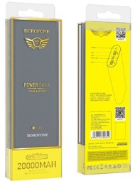 Powerbank Borofone BT19B 20000mAh 2USB серый