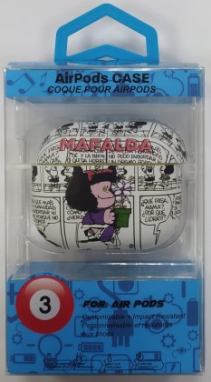 Силиконовый светящийся в темноте чехол для AirPods 3 Luxo Kaws рисунок №16