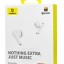 Мобильная Bluetooth-гарнитура Baseus Bowie M2s BT5.2/67mAh (600mAh)/7ч/ANC (NGTW350102) белая