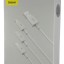 Кабель-зарядка Baseus Superior 3в1 i-Phone/Type-C/Micro 3.5A 0.5м P10320105221-01 белый
