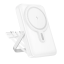 Powerbank магнитный с MagSafe Hoco J135 10000mAh с подставкой белый