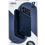 Накладка для i-Phone 17 Pro Max Uniq Keva Magsafe синяя