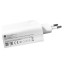 Сетевое зарядное устройство Xiaomi MI 1USB 120W с проводом Type-C белое