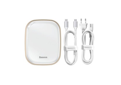 USB хаб Baseus AC Multifunctional 2USB/1C/HD 4K/SD/TF/RJ45 CAHUB-AC02 белый