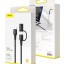 Кабель-зарядка Type-C на Type-C + Lightning Baseus Twins 2in1 1м (CATLYW-01) черный