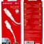 Usb Кабель-зарядка Type-C Borofone BX30 Silicone 3A 1м силиконовый белый