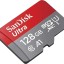 micro SDXC карта памяти SanDisk 128GB Class10 Ultra A1 UHS-I 140MB/s (SDSQUAB-128G-GN6MN) (без ад.)