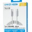 Usb Кабель-зарядка Type-C на Type-C Anker Zolo(A8060P21) 240W 1.5м белый