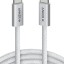 Usb Кабель-зарядка Type-C на Type-C Anker Zolo(A8060P21) 240W 1.5м белый