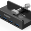 USB-хаб Orico MH4PU 4xUSB3.0 черный