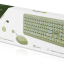 Комплект клавиатура+мышь мультимедийный Smartbuy 666395 зеленый (SBC-666395AG-G)