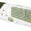 Комплект клавиатура+мышь мультимедийный Smartbuy 666395 зеленый (SBC-666395AG-G)