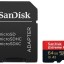 micro SDXC карта памяти SanDisk 64GB Class10 Extreme Pro A2 V30 UHS-I U3 (200 Mb/s) + SD адаптер