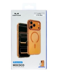 Накладка для i-Phone 17 Pro Max Keephone Mococo MagSnap оранжевая