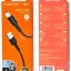 Usb Кабель-зарядка Type-C Borofone BX30 Silicone 3A 1м силиконовый чёрный