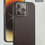 Накладка для i-Phone 15 Pro Max Keephone Aurora Pro Magsafe коричневый