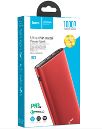 Powerbank Hoco J83 10000mAh 1USB/1C 18W/20W красный