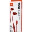 Наушники с микрофоном JBL T310C Type-C красные