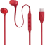 Наушники с микрофоном JBL T310C Type-C красные