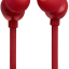 Наушники с микрофоном JBL T310C Type-C красные
