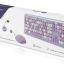 Комплект клавиатура+мышь мультимедийный Smartbuy 666395 фиолетовый (SBC-666395AG-V)