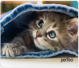 Perfeo Коврик для компьютерной мыши "Cat", Рис.7 (350*250*4 мм), ткань+резиновое основание