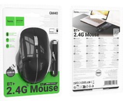 Мышь беспроводная Hoco GM40 черная