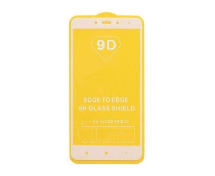 Защитное стекло для Xiaomi Redmi 4A 9D белое