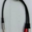 Переходник AUX 3,5mm на 2xRCA (мама) Livepower S270 черный