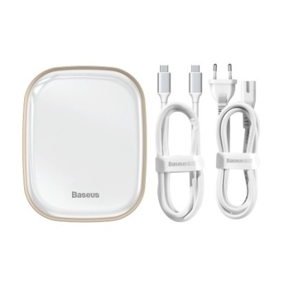USB-С хаб Baseus 2USB/1C/SD/TF/HDMI 4K/RJ45/3.5мм CAHUB-AU02 белый